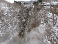 小安峡の様子 